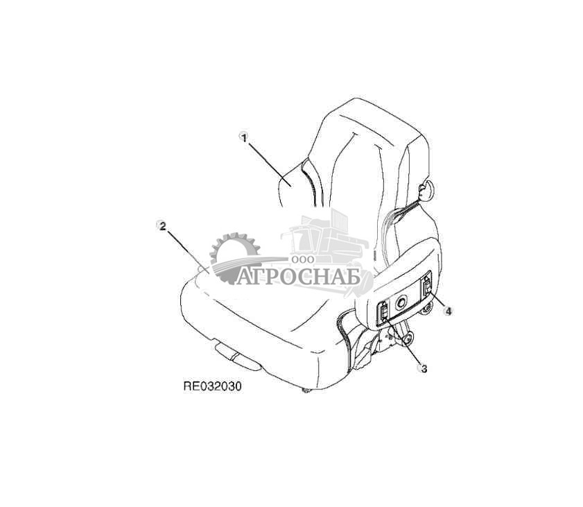 ЖГУТ ПРОВОДОВ (СИДЕНЬЕ ACTIVE SEAT) 
